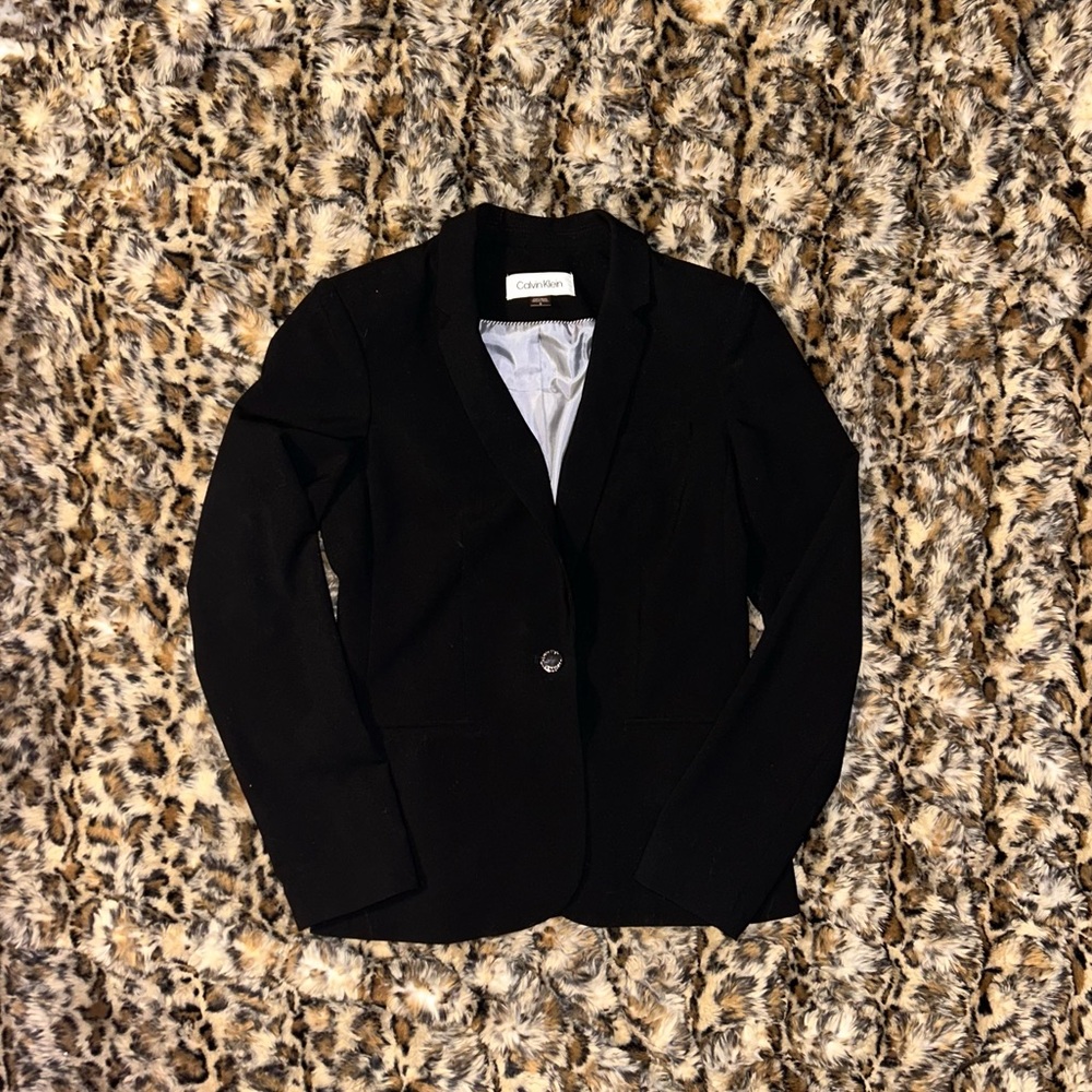 Calvin Klein Black Blazer Jacket